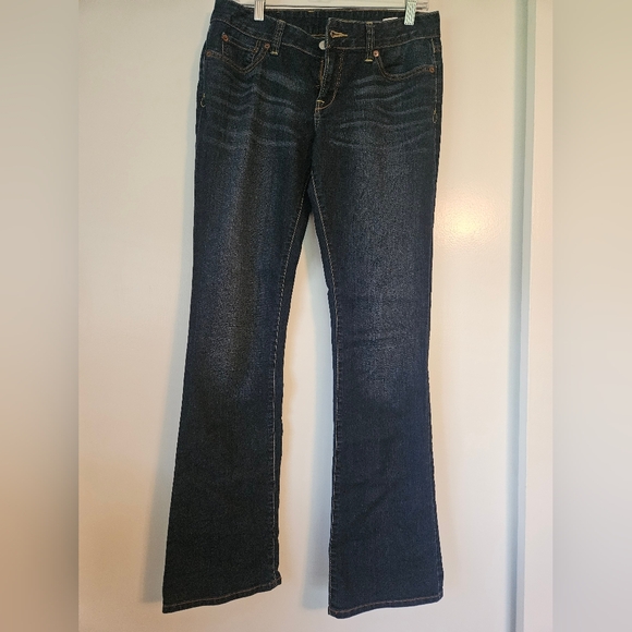 Lucky Brand Stretch Dark Boot Cut Jeans Size 6 - Picture 8 of 10